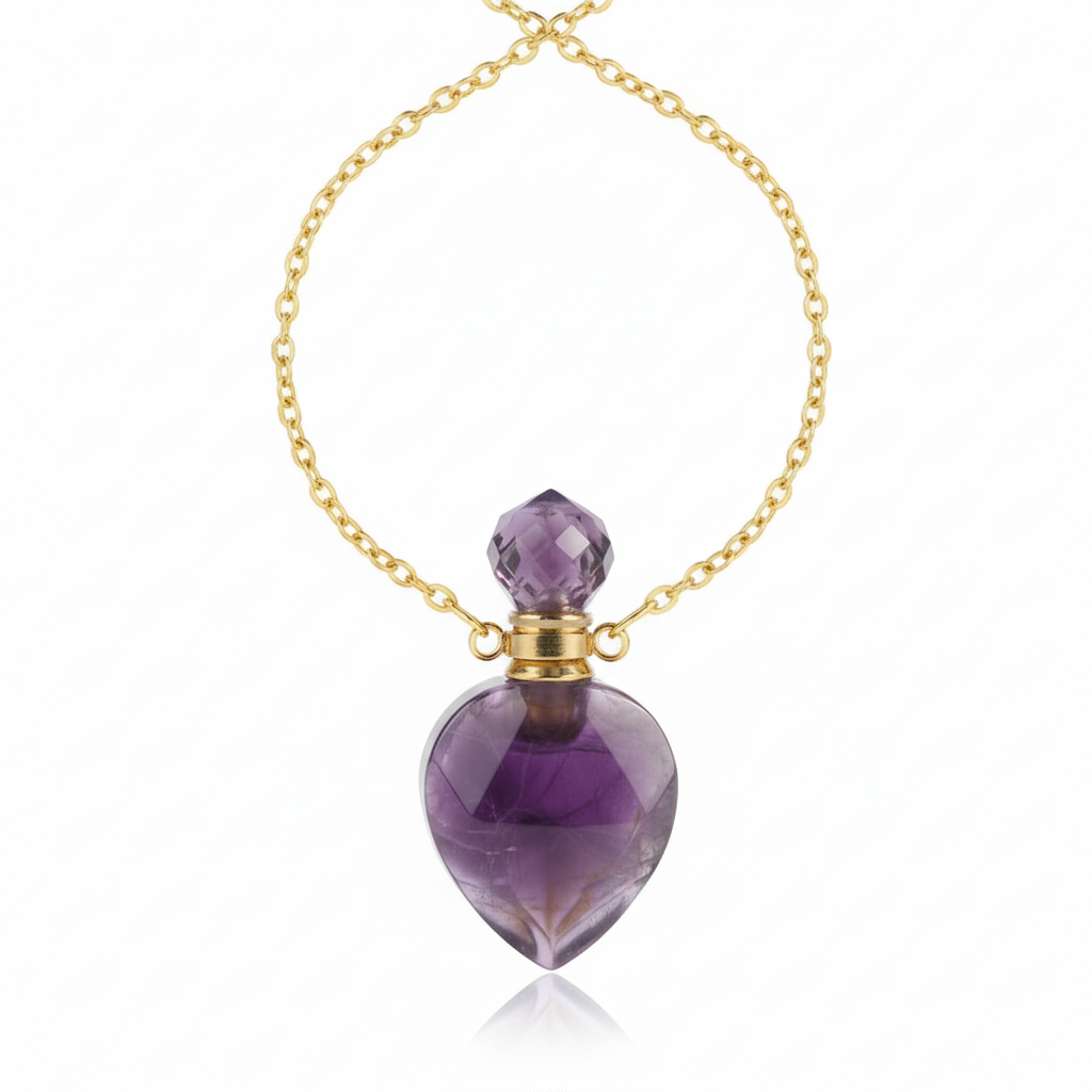 Purple Amethyst Necklace